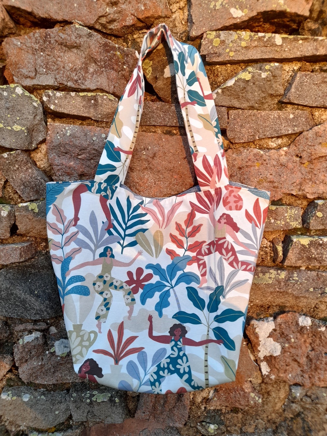 Tote bag feuillage
