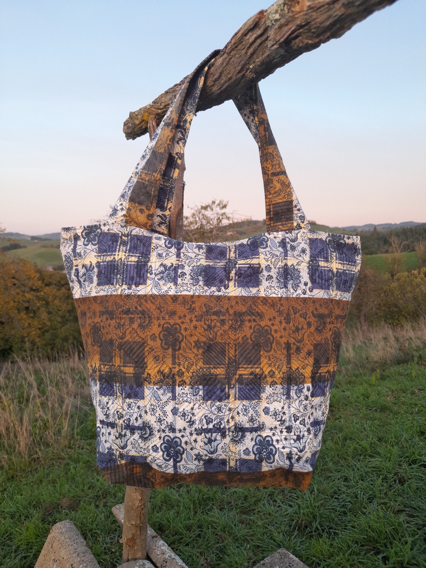 Tote bag patchwork